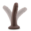 Dr Skin 5.5 Cock W- Suction Cup Chocolate "